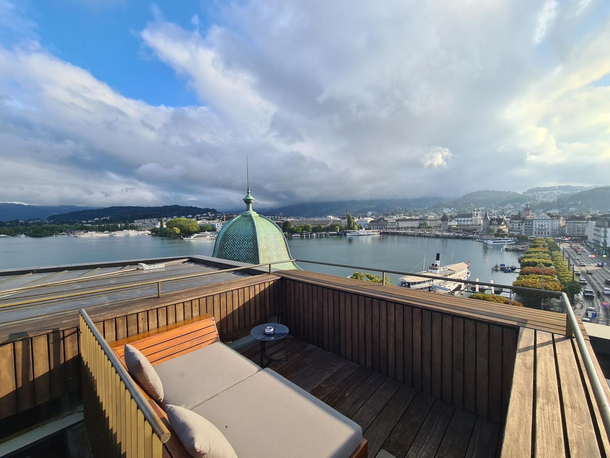 Lucerne Lake View Apartments Exteriér fotografie