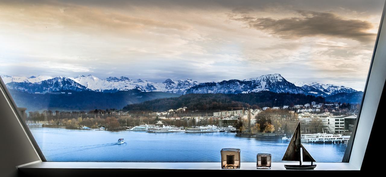 Lucerne Lake View Apartments Exteriér fotografie