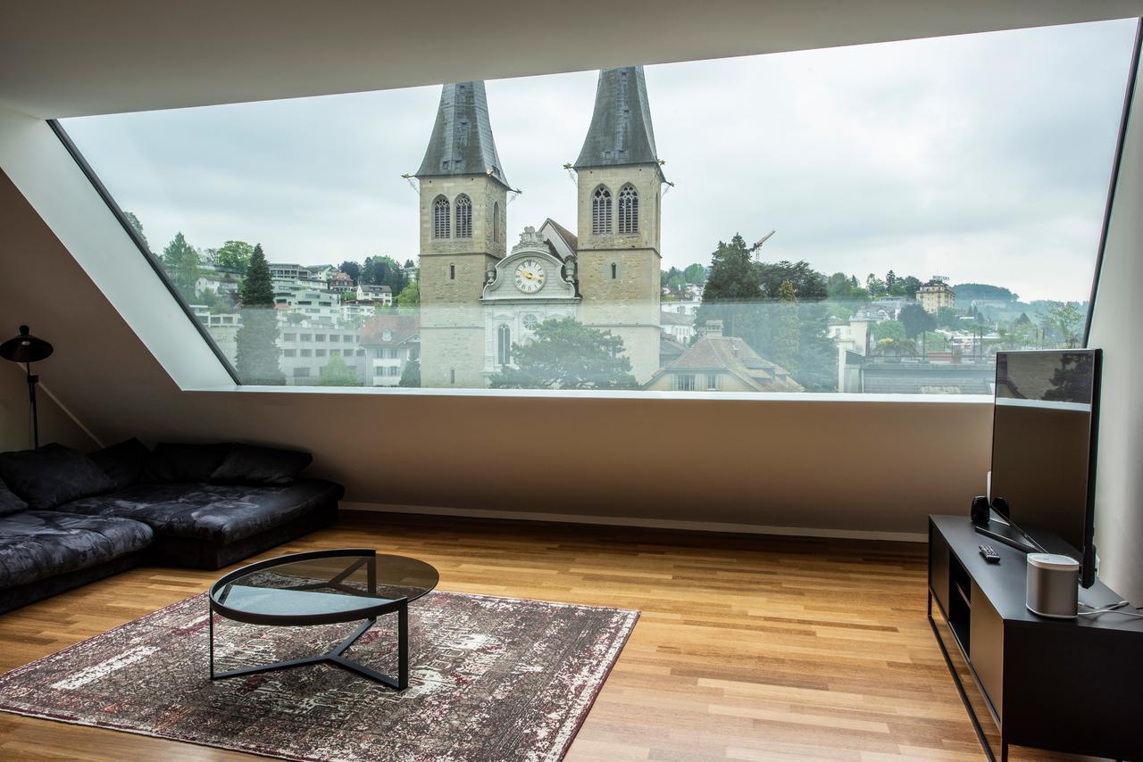 Lucerne Lake View Apartments Exteriér fotografie