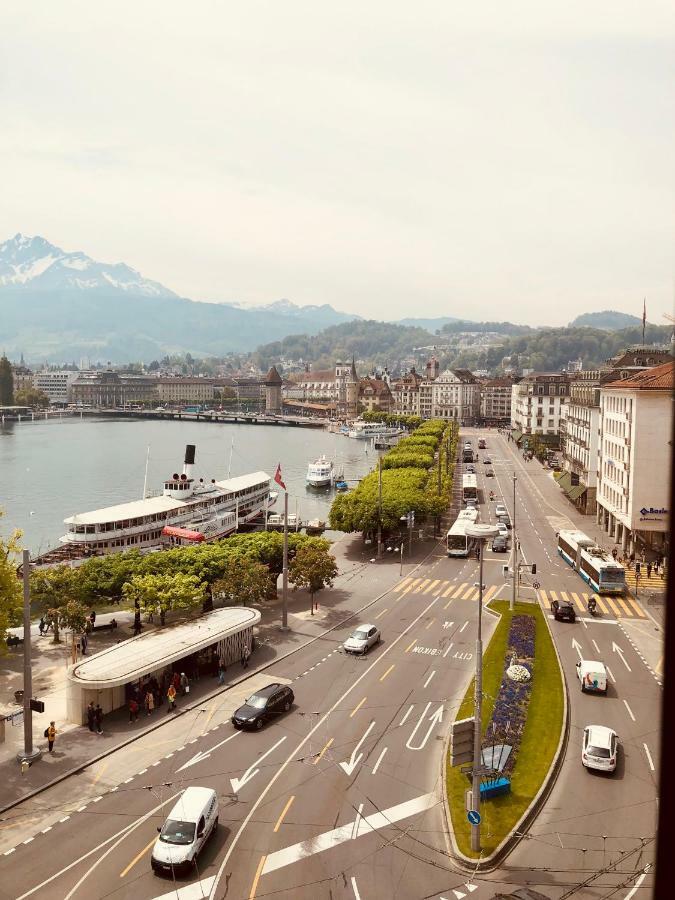Lucerne Lake View Apartments Exteriér fotografie