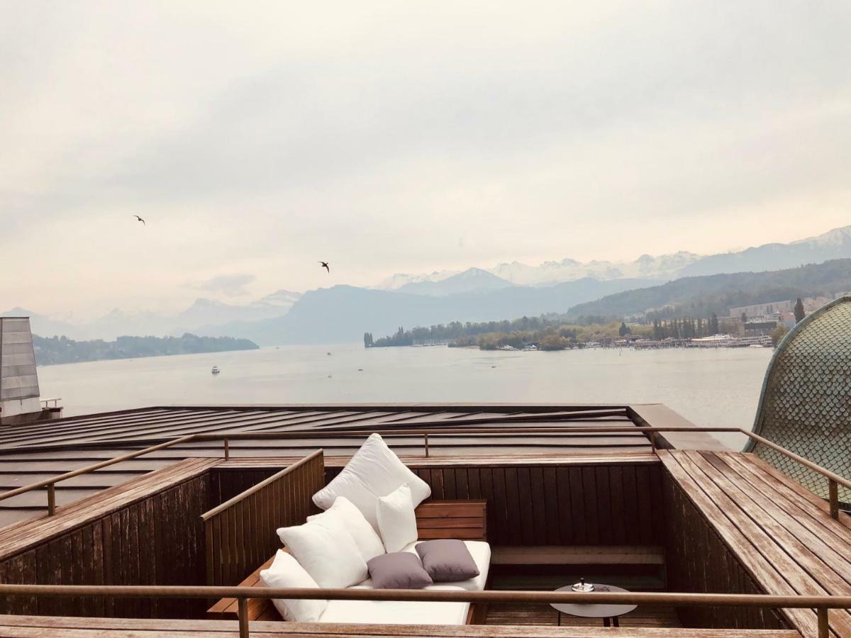 Lucerne Lake View Apartments Exteriér fotografie